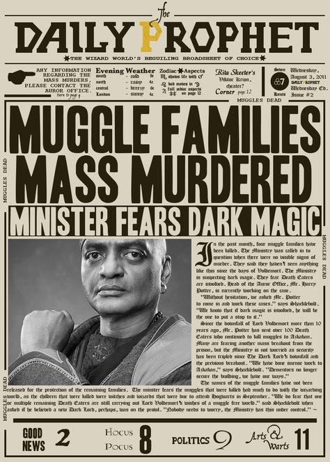 Harry Potter Daily Prophet Harry Potter Newspaper, Posters Harry Potter, The Daily Prophet, Poster Harry Potter, Hery Potter, Imprimibles Harry Potter, Daily Prophet, Harry Potter Classroom, Harry Potter Printables