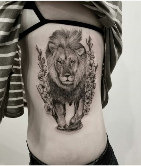 My First Tattoo! Male Lion Walking Through Gladiolus Walking Lion Tattoo, Lion Walking Tattoo, Walking Tattoo, Lion Tattoo Images, Walking Lion, Lion Nursery Art, Wolf Walking, Tattoo Male, Lion Walking