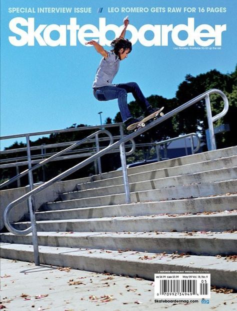 Leo Romero with one of the greatest magazine covers ever. Going up a handrail?!?! Skater Sketch, Leo Romero, Kinfolk Wedding, Skatepark Design, Skateboarding Aesthetic, Cute Prom Hairstyles, Emo Skater, Prom Hairstyles For Short Hair, Face Photography