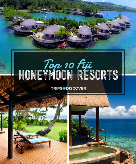 Top 10 Fiji Honeymoon Resorts Fiji Honeymoon Resorts, Fiji Honeymoon, Fiji Vacation, Popular Honeymoon Destinations, Fiji Resort, Fiji Travel, Bali Honeymoon, Best Honeymoon Destinations, Dream Honeymoon