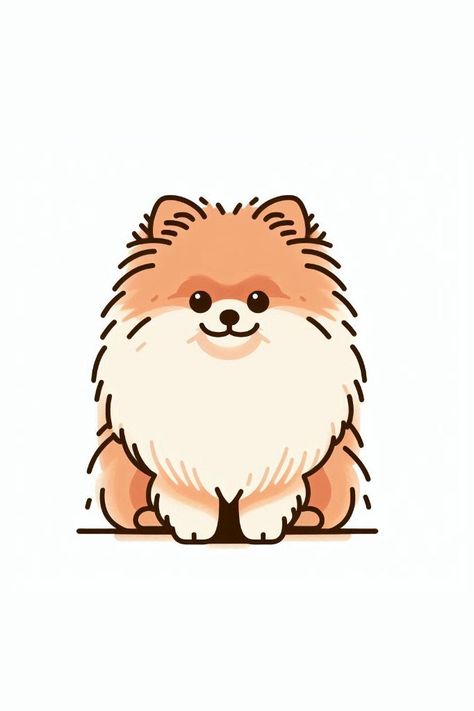 Uncover everything you need to know about Pomeranians in our ultimate guide! 🐾 From their adorable looks to their loyal personalities, learn how to care for these fluffy companions. 🧡 Whether you're a first-time pet owner or a seasoned dog lover, this guide covers it all! #PomeranianLove #DogCareTips #PetGuide 🐶 Read more to become the best Pomeranian parent! Pomeranian Doodle, Pomeranian Drawing, Pomeranian Doodle Drawing, Chibi Pomeranian, Draw Pomeranian, Pomeranian Cartoon, Kawaii Pomeranian, Pomeranian Drawing Cartoon, Pomeranian Painting Easy