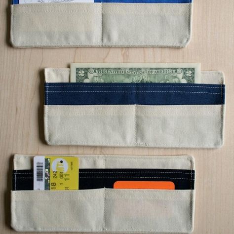 Men need something strong to carry around their cash and cards. Surprise your husband with a Summertime Fabric Wallet that you sewed all by yourself. Retail items from the store can come at a high price. You can save some money by making DIY gifts for men like this fabric wallet. The sewing tutorial will show you how to make a fabric wallet that your husband will love to show off. Choose your husband's favorite colors to sew him a gift he won't be able to wait to use. Fabric Wallet Pattern, Free Wallet Sewing Patterns, Diy Wallet Mens, Diy Wallet Tutorial, Diy Wallet Pattern, Wallet Pattern Free, Surprise Your Husband, Loom Knitting Tutorial, Wallet Sewing Pattern