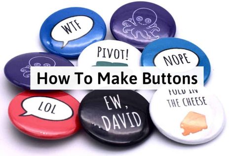 Diy Button Pins Without Machine, How To Make A Badge, Diy Buttons Pins Ideas, How To Make Badges Diy, How To Make Buttons Pins, How To Make Your Own Pins, How To Make Pins Diy, Button Badge Design Ideas, How To Make A Pin