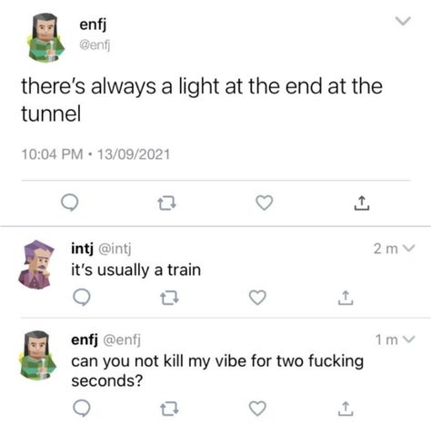 Enfj And Intj Friendship, Intj Enfj Relationship, Enfj X Intj Relationship, Enfj And Intj Relationship, Intp Enfj Relationship, Enfj Humor, Enfj Personality Funny, Intj T Personality, Enfp X Intj Meme