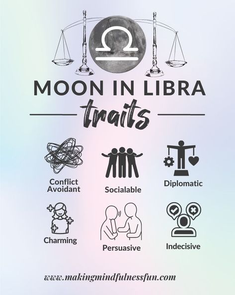 When the moon is in Libra, the archetype of connection and partnership, we become highly fulfilled by one-on-one connection. These people have a diplomatic and welcoming attitude that makes them liked by all that meet them. #moon #astrology #libras Moon In Libra Woman, Libra Moon Aesthetic, Leo Sun Libra Moon, Libra Moon Sign, Moon Core, Moon Facts, Libra Rising, Moon In Libra, My Moon Sign