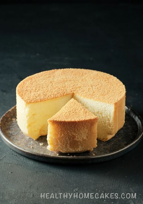 Chiffon Cake Recipe - Healthy home cakes Almond Chiffon Cake, Earl Grey Chiffon Cake, Chiffon Cheesecake Recipe, Chocolate Chiffon Cake Recipe, Vanilla Chiffon Cake Recipe, Orange Chiffon Cake Recipe, Chiffon Cake Recipe, Chocolate Chiffon Cake, Orange Chiffon Cake