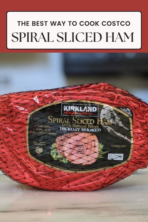 Costco Ham, Hickory Ham, Baked Spiral Ham, Cooking Spiral Ham, Smoked Ham Recipe, Thanksgiving Ham, Spiral Sliced Ham, Cooked Ham, Costco Meals