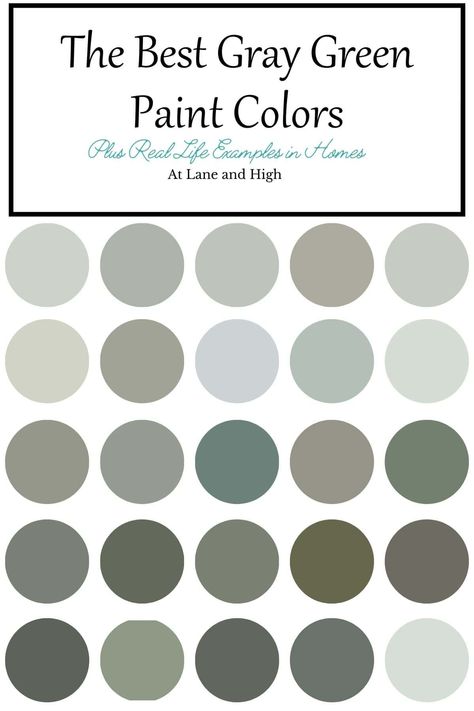 Want to add a little color to your home?  I have a list of the top gray green paint colors for you to use to add a little of your personality to your home. Best Green Gray Paint Colors, Best Gray Green Paint Colors, Green Gray Paint Colors, Gray Green Paint Colors, Green Gray Paint, Upcycled Furniture Before And After, Green Grey Paint, Colors For 2024, Beige Paint Colors