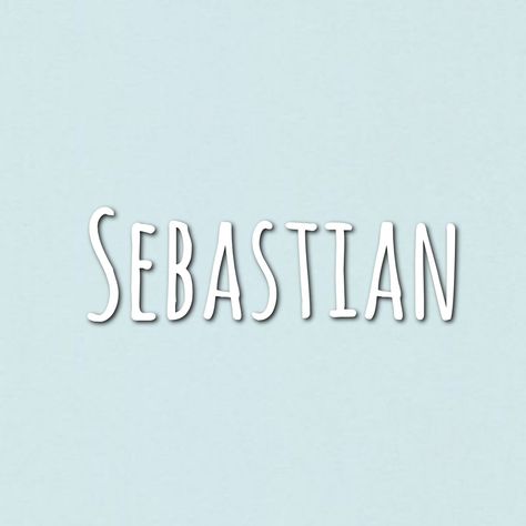 Sebastian Name, Nama Rp, Rp Boy, Southern Mama, Best Character Names, Name Wallpaper, Character Names, Boy Names, Pet Names