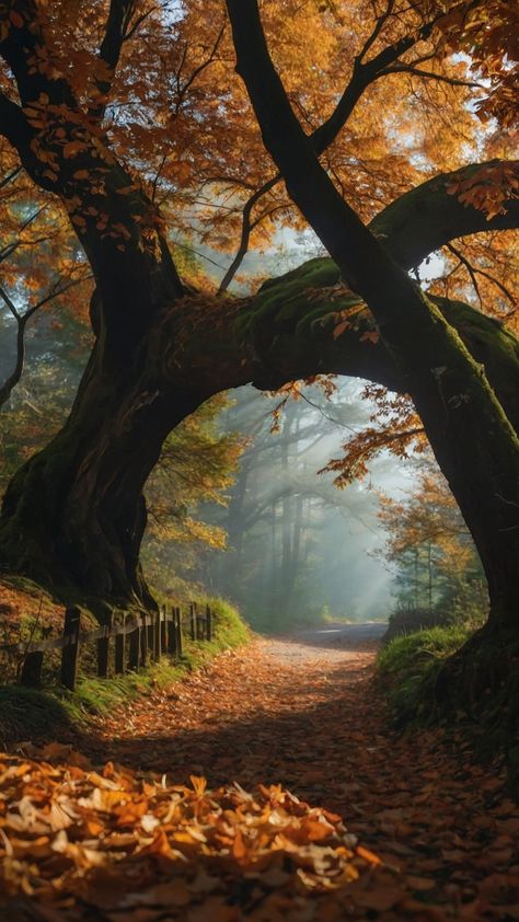 Capture the beauty of autumn with these stunning landscape photography ideas Explore early forest scenes tree portraits and Instagram-worthy scenery for picture-perfect images Discover beautiful horizontal landscapes with trees in the backdrop Get inspired with unique fall landscape photography ideas Photography Of Landscapes, Landscape Ideas Photography, Forest Scenery Photography, Moody Landscape Photography, Beautiful Forest Photography, Landscape Photography Horizontal, Background Reference Photo, Fall Trees Photography, Creative Nature Photography