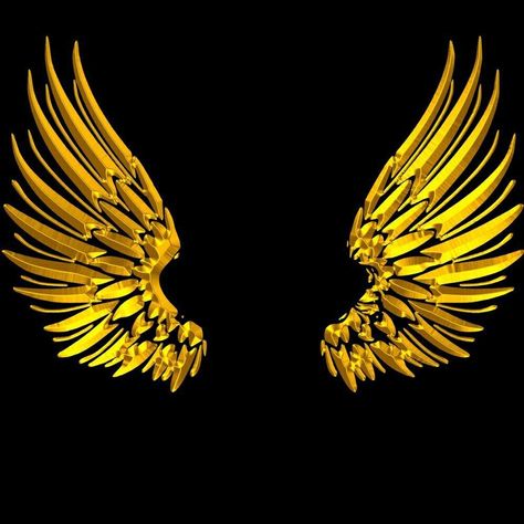 Facebook Cover Images Wallpapers, Mom Dad Tattoo Designs, Digital Graphics Art, Wings Wallpaper, Red Background Images, Greek Mythology Tattoos, Photo Album Layout, Golden Wings, Beach Background Images