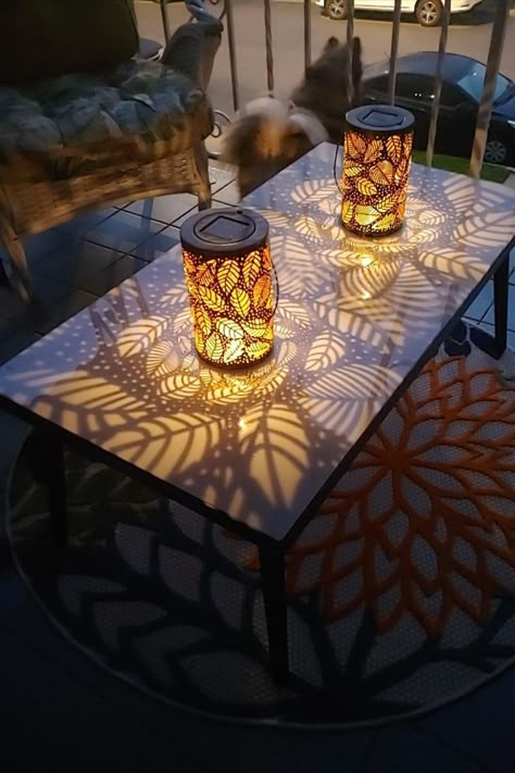 garden maple lantern,I love the light color and the size is perfect. It makes a beautiful pattern all around it. Lantern Lights Outdoor, Best Outdoor Solar Lights, Outdoor Pillar Lights, Solar Lantern Lights, Lanterns Outdoor, Solar Lanterns Outdoor, Solar Hanging Lanterns, Solar Lantern, 3d Printed Objects