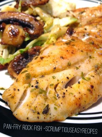 Filet Fish Recipes, Rockfish Recipes, Fish Fillet Recipe, Rock Fish, Pan Fry, Easy Fish Recipes, Fish Recipes Healthy, How To Cook Fish, Ladles