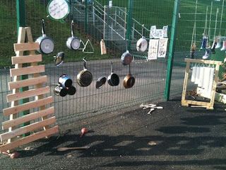 Outdoor Music Wall — Creative STAR Learning | I'm a teacher, get me OUTSIDE here! Outdoor Music Area, Eyfs Outdoor Area, Outdoor Learning Spaces, Outdoor Summer Activities, Commercial Playground, Outdoor Play Spaces, Outdoor Music, Preschool Music, Natural Playground