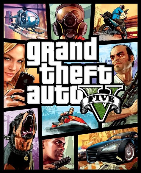 Grand Theft Auto V (also known as Grand Theft Auto Five, GTA 5, GTA V, or GTAV) is a video game developed by Rockstar North. It is the fifteenth installment in the Grand Theft Auto series and the successor of Grand Theft Auto IV. The original edition was released on September 17th, 2013 for the Xbox 360 and PlayStation 3. The Xbox One and PlayStation 4 versions were released on November 18th, 2014, and was later released on April 14th, 2015 for the PC. The original edition was announced on... Gta 5 Pc, Grand Theft Auto Games, Alcohol Games, Grand Theft Auto Series, Madara Wallpaper, M&m Game, Ps3 Games, V Video, Gta Online