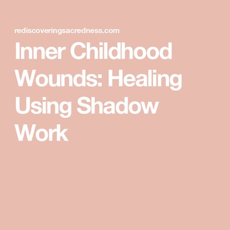 Inner Childhood Wounds: Healing Using Shadow Work Shadow Work Mother Wound, Healing Childhood Wounds, Inner Childhood, Inner Child Wounds, Childhood Wounds, Wind Map, Healthy Coping Skills, Inner Child Healing, Inner Healing