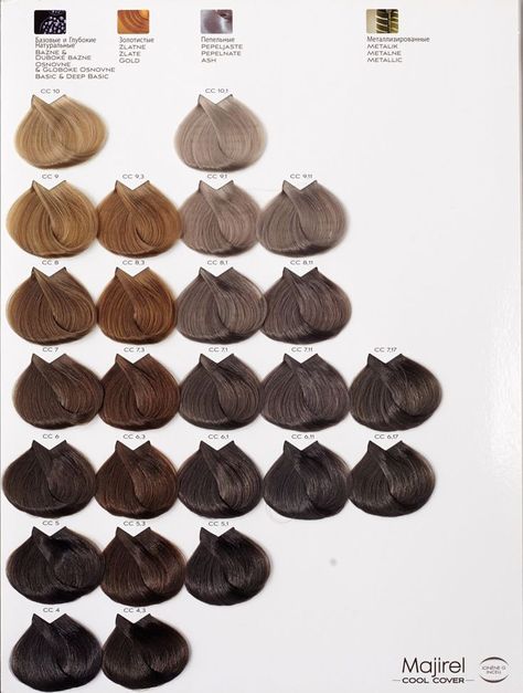 Pin by Marissa Breidinger on Hair in 2022 | Hair chart, Brown hair chart, Hair dye colors Light Ash Brown Hair Solid Color, Brown Hair Chart, Light Ash Brown Hair Color, Light Ash Brown Hair, Cool Brown Hair, Hair Color Swatches, Hair Chart, Hair Shade, Color Correction Hair