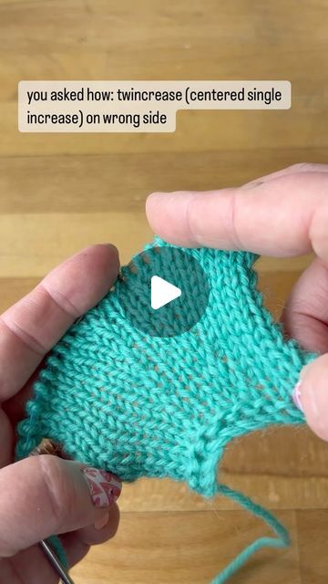 Rosemary (Romi) Hill on Instagram: "Hey hey, my friends! The other day I demonstrated a new-to-me technique, the “twincrease” invented by @assia.brill 🙌🏼 Every other single increase that I know of is asymmetrical, so I’ve been experimenting with this one a LOT. On my last reel, one knitter asked how to do it on the wrong side, so I played around and came up with the technique above which I think looks indistinguishable from right side increases. Again, I tried it both with and without double wrapping the stitch to be used for the increase, and I definitely prefer the elongated stitch version as I think it really disappears into the fabric without any distortion. But you can do it the other way too. I think this is such a cool increase, and I have more fun to show you soon. What do you th My Last, Right Side, Rosemary, I Tried, More Fun, You Can Do, I Know, Things To Think About, Knitting