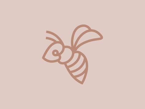 Logo Bee, Bee Icon, Deer Logo, Beige Icons:), Bee Design, San Rafael, Silver Spring, San Luis Obispo, Honey Bee