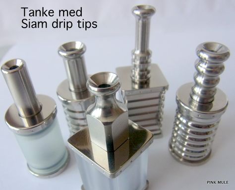 Cool tanks  drip tips Pink Mules, Drip Tip, Cool Tanks, Herb Grinder, Drying Herbs, Top 10, Juice, Health And Beauty