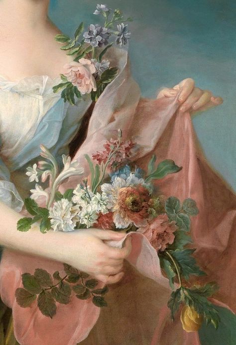 Paintings Of Women, Victorian Paintings, Rennaissance Art, Holding Flowers, Old Paintings, Deco Floral, Victorian Art, Trik Fotografi, Aesthetic Painting