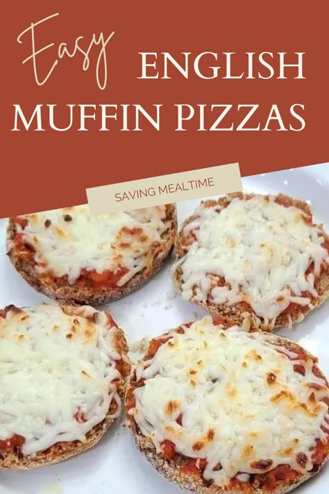 Pizza Sandwiches Recipe, English Muffin Sandwich, English Muffin Sandwich Ideas Lunch, English Muffin Pizza Burgers, English Muffin Ideas, English Muffin Pizza Air Fryer, Pizza English Muffins Recipes, English Muffin Pizzas Recipe, Easy Recipes For Kids