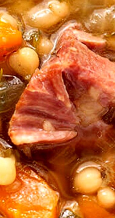 Ham Hocks And Beans Instant Pot, Ham Hock And Bean Soup, Ham Hock And Beans, Smoked Pork Hocks Recipe, Pressure Cooker Cabbage, Pressure Cooker Ham, Soup Pressure Cooker, Ham Hock Soup, Ham Hocks And Beans