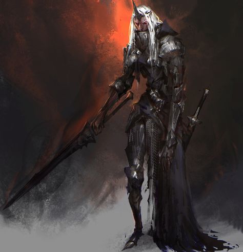 evil king, Ting Xu on ArtStation at https://www.artstation.com/artwork/0XvO8Y Demon General, Male Tiefling, Evil Characters, Evil King, Armor Design, Evil Person, King Design, King Art, Bloodborne