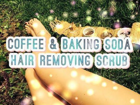 Get your smoothest skin with this simple scrub made of coffee grounds and baking soda! These ingredients work to target hair at the root while firming skin. ... Coffee And Baking Soda, Coffee Hair Removal, Baking Soda Hair, Hair Removal Scrub, Baking Soda Face Scrub, Baking Soda Scrub, Baking Soda For Hair, Face Scrubs, Baking Soda Face