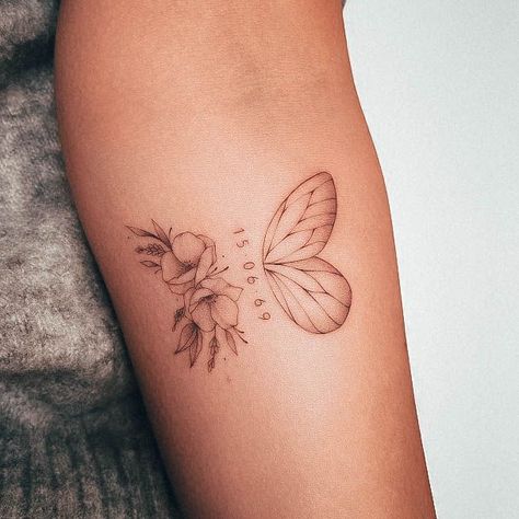 Top 100 Best Date Tattoos For Women - Remembrance Design Ideas Date Tattoos For Women, Rememberance Tattoo Ideas, Anexity Tattoo, Rememberance Tattoo, Small Remembrance Tattoos, Date Tattoo Ideas, Tattoos For Dad, Tattoo Ideas Women, Date Tattoo