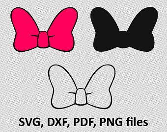 Minnie Bow Svg, Minnie Mouse Bow Svg, Vector Graph, Cricut Svg Files Free, Minnie Bow, Minnie Mouse Bow, Faith Svg, Applique Monogram, Cricut Free