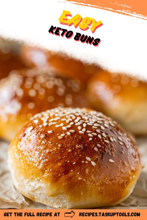 Discover the secret to making delicious, easy Keto Buns that keep your diet on track! Guilt-free pleasure with every bite, these low-carb marvels are perfect for Burger nights, Sandwich Saturdays, or any day you crave a soft, pillowy bun. Start pinning and enjoy Keto-friendly meals without missing out on your favourite comfort food. Keto Slider Buns Recipe, Low Carb Buns For Burgers, Keto Buns For Burgers, Keto Burger Bun, Keto Burger Buns, Keto Hamburger Buns, Low Carb Buns, Keto Bun, Protein Burger