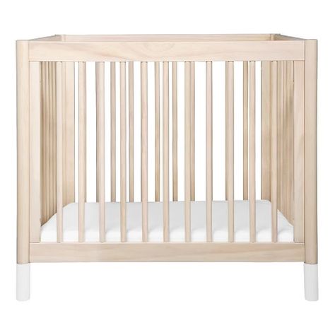 Babyletto Gelato 2-in 1 Mini Crib And Twin Bed : Target Gelato Mini Crib, Babyletto Crib, Nursery Nook, Small Space Nursery, Stylish Nursery, Space Nursery, Adjustable Mattress, Mini Crib, Shared Bedrooms