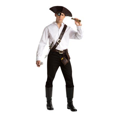 Men's Adult Pirate Kit, Size: One size, Multicolor Girls Pirate Costume, Diy Pirate Costume For Kids, Pirate Costume Kids, Pirate Girl Costume, Pirate Costume Diy, Halloween Hombre, Pirate Ideas, Halloween Costumes Diy Couples, Girl Pirates