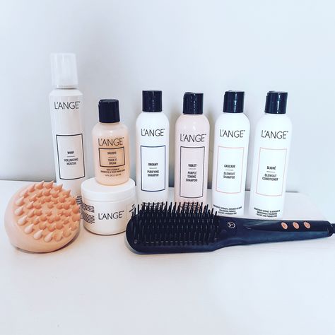 Lange Products, Lange Hair Tools, Lange Hair, Blonde Ombre Hair, L'ange Hair, Natural Hair Treatments, Products Review, Morning Smoothie, Okie Dokie