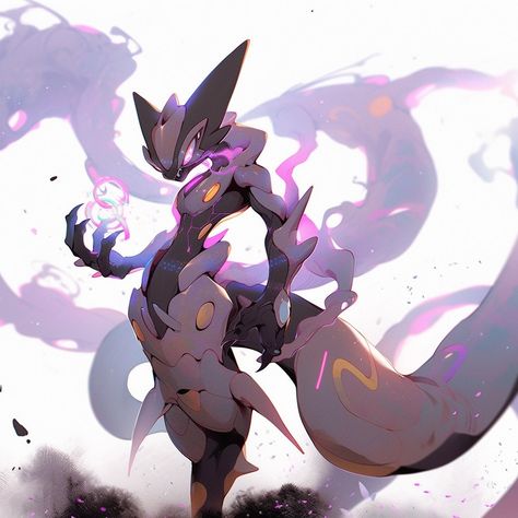 "The Unleashed Power: Merging Mewtwo and Giratina, A Fusion Beyond Imagination" Mewtwo Human Form, Mewtwo Fusion, Mewtwo Fanart, Pokemon Giratina, Mega Mewtwo, Pokemon Mewtwo, Videogame Art, Mew And Mewtwo, Pokemon Fusion Art