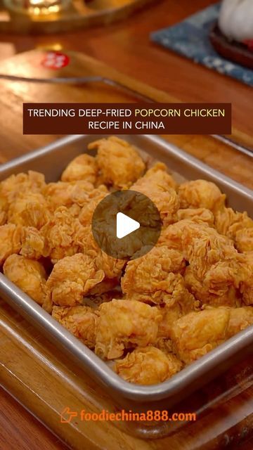 Popcorn Chicken Recipe, Great Chicken Recipes, Non Veg Recipes, Corn Chicken, Chicken Recipies, Chinese Cooking Recipes, Poultry Dishes, Popcorn Chicken, Tandoori Masala