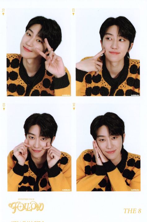 Seventeen Minghao, Solo Photo, Seventeen The8, Cut Photo, Id Photo, Seventeen Album, Film Strip, Extended Play, Boyfriend Material