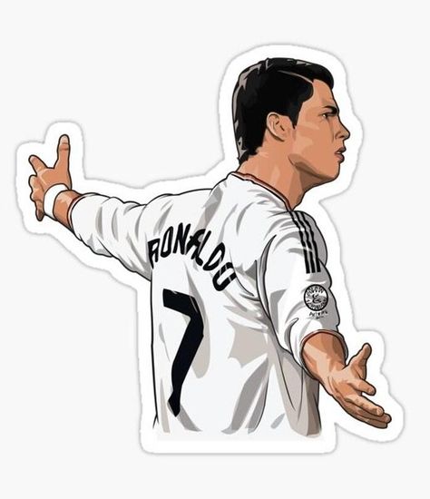 Cr7 Stickers, Ronaldo Stickers, Spiderman Stickers, Cartoon Artist, Ronaldo Real Madrid, Ronaldo Real, Shadow Pictures, كريستيانو رونالدو, Neymar Jr