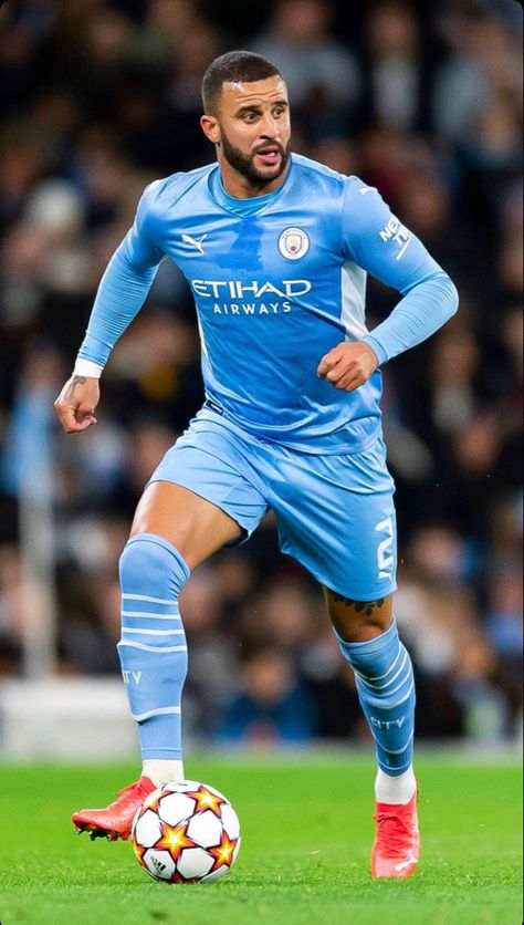 Manchester City Wallpaper, Football Players Photos, Premier Lig, Football Or Soccer, Premier League Teams, Kyle Walker, Team Goals, Manchester City Football Club, مانشستر سيتي