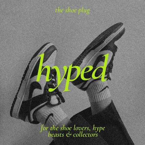 Logos | Branding | Print | Web | SMM on Instagram: "HYPED 👟 Hyped: the feeling you get when you finally found the trainers you have been looking for 🔥 I am utterly obsessed with how the branding turned out! The neon pop against the black and white… oof 🤤 ———————————————————— Give your business the branding it deserves! We are now taking bookings for March 2023 and beyond! 🗓 Email or DM to start the process: 📧 info@ageproductions.co.uk 📱 ageproductionsuk #trainerlogo #sneakerheaduk #train Black And White Branding With Pops Of Color, Black And Neon Branding, Neon Branding Design, Neon Green Branding, Black And White Brand Identity, Edgy Branding Design, Serious Branding, Neon Design Graphic, Monochrome Branding