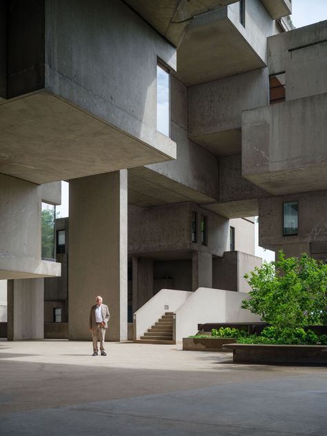 Modern Siding, Habitat 67, Cubes Architecture, Moshe Safdie, Unusual Buildings, Social Housing, Residential Complex, Brutalism, Mediterranean Style