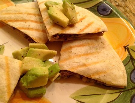 Super-easy summertime recipe: Black Bean Quesadillas!