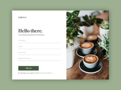 Login Web, Email Marketing Template Design, Web Design Inspiration Layout, Coffee Site, Login Page Design, Fashion Web Design, Website Design Inspiration Layout, Website Sign Up, Creative Website Design