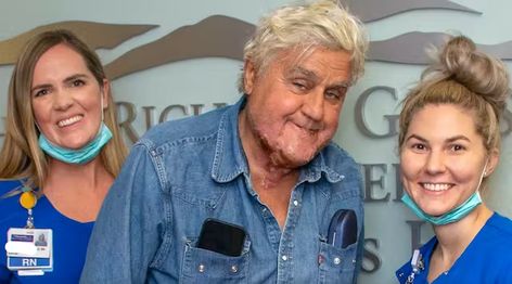 TMZ: Jay Leno released from the hospital - Hagerty Media Discharged From Hospital, Couple Finances, Degree Burns, Severe Burns, Skin Grafting, Jay Leno, Perfect People, Managing Finances, Good Spirits