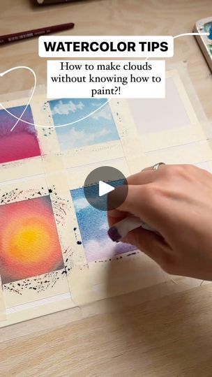 2.4K views · 432 reactions | ✨This is the easiest way for me to create dreamy clouds in my skies. I don’t use anything special, I just use my paper towel to lift up some other the paint. 

☁️Let me know if you also use that same technique or you have another one that is even faster. 

👉Or if you want to learn more of these techniques how to create stunning skies then my coming watercolor e-course is just for you. Comment “POLAROIDS” to get the link to the waiting list for all details and the 40% off Launching Code.

Follow me for more tips, tricks and creative inspirations. 🖋️🎨

.
.
.
.
.
#watercolor #watercolortips #watercolor_tutorials #watercolorpainting #watercolorpolaroids #watercolorsketching #sketching #sketchingtutorials #watercolorskies #littlepainting #painting | Gabriela Zamf How To Make Clouds, Watercolor Painting For Beginners, Watercolor Sky, Watercolor Tips, Use Me, Illustrators On Instagram, Watercolor Paintings Tutorials, Watercolor Sketch, Paper Towel