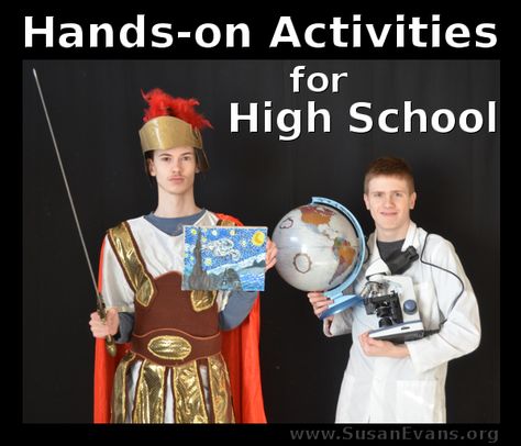 High School History Activities, Activities For High School, Homeschool High School Curriculum, High School Curriculum, Homeschooling Tips, High School Activities, High School History, High School Education, Homeschool Inspiration