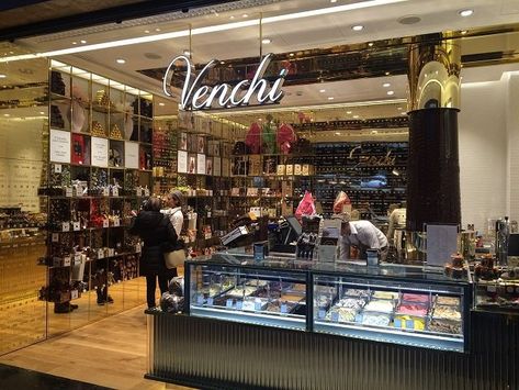 Venchi, Florence - Santa Maria Novella - Restaurant Reviews, Phone Number & Photos - TripAdvisor Venchi Gelato, Barcelona Cafe, Chocolate Walls, Bar Interior Design, Santa Maria Novella, Florence Tuscany, Mediterranean Cruise, Bar Interior, Ice Cream Shop