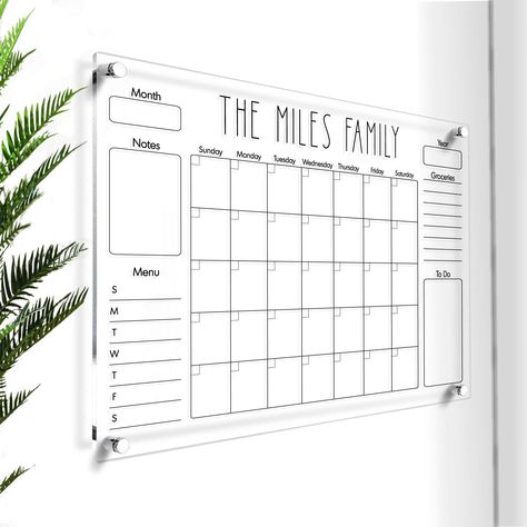 Family wall calendar ideas