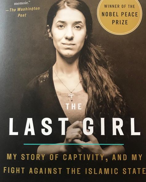 Great to see @nadia_murad_taha’s book cover with her Nobel Peace Prize. A much deserved update. Nadia Murad, Sunni Muslim, A Quiet Life, Muslim Family, Amal Clooney, Nobel Peace Prize, History Teachers, The Washington Post, My Story